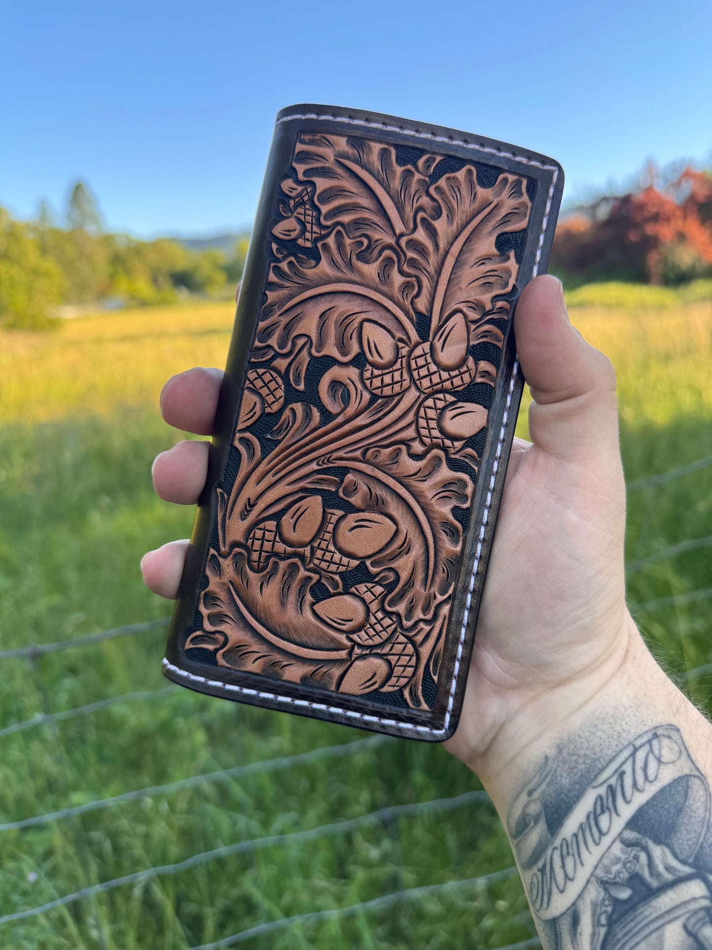 Tooled Roper Wallet