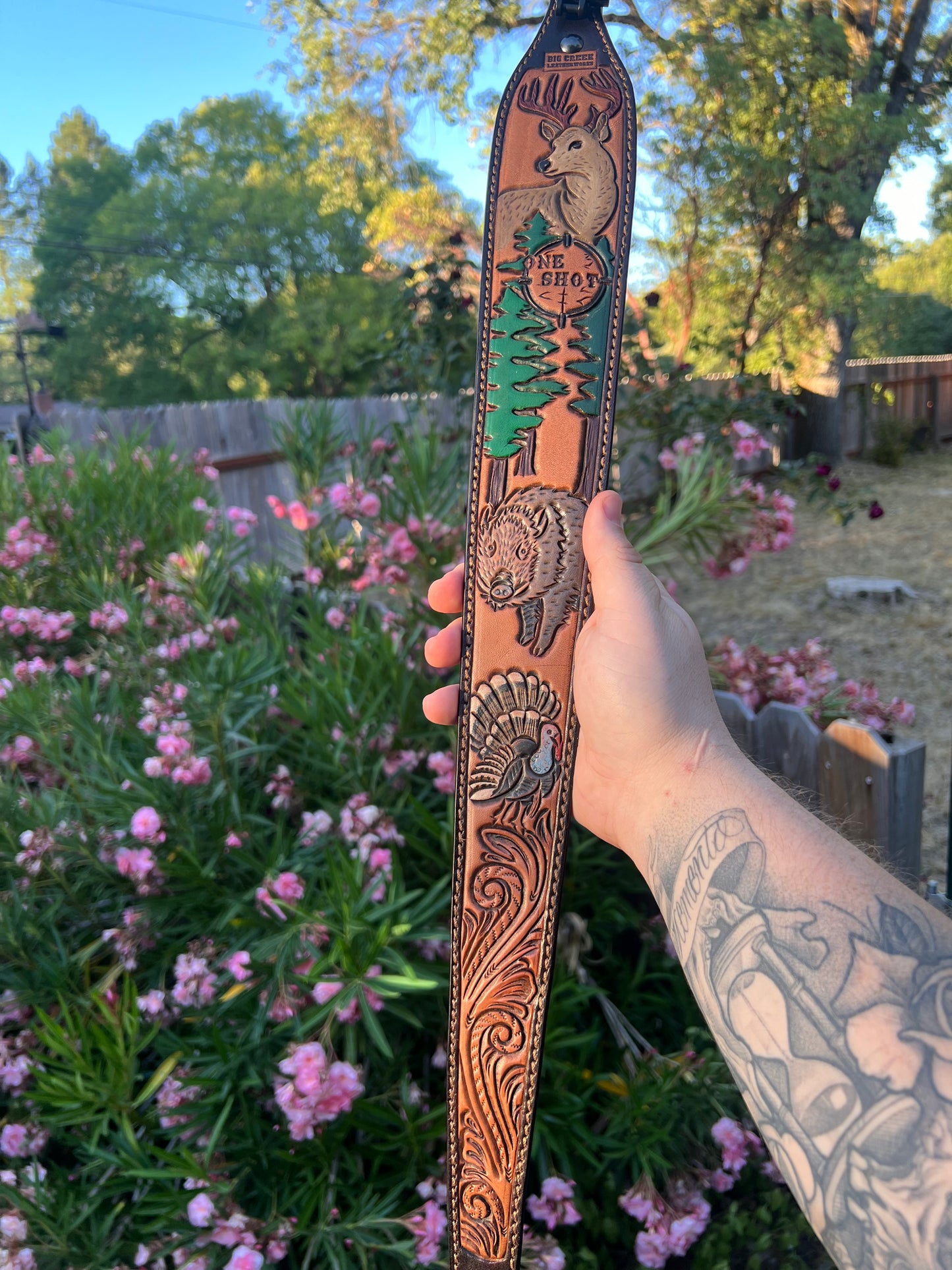 Custom Tooled Gunsling