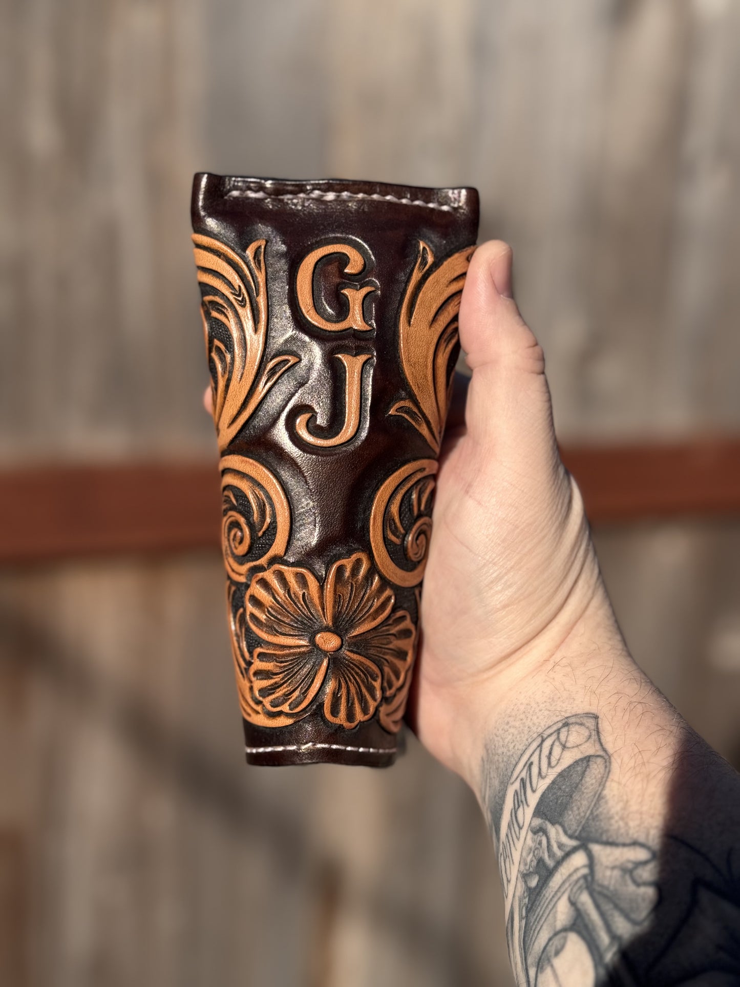 Custom Tooled Putter Cover