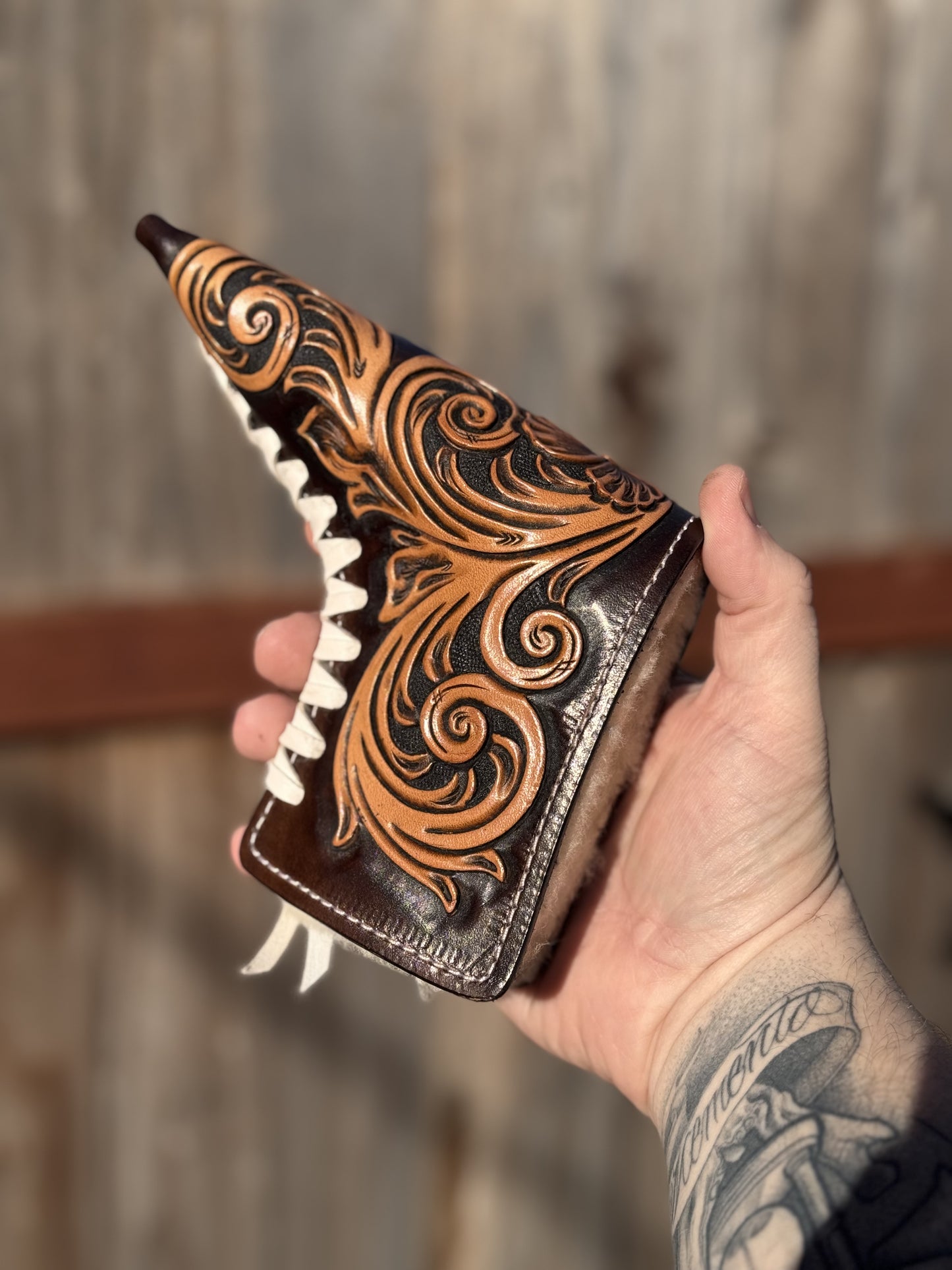 Custom Tooled Putter Cover