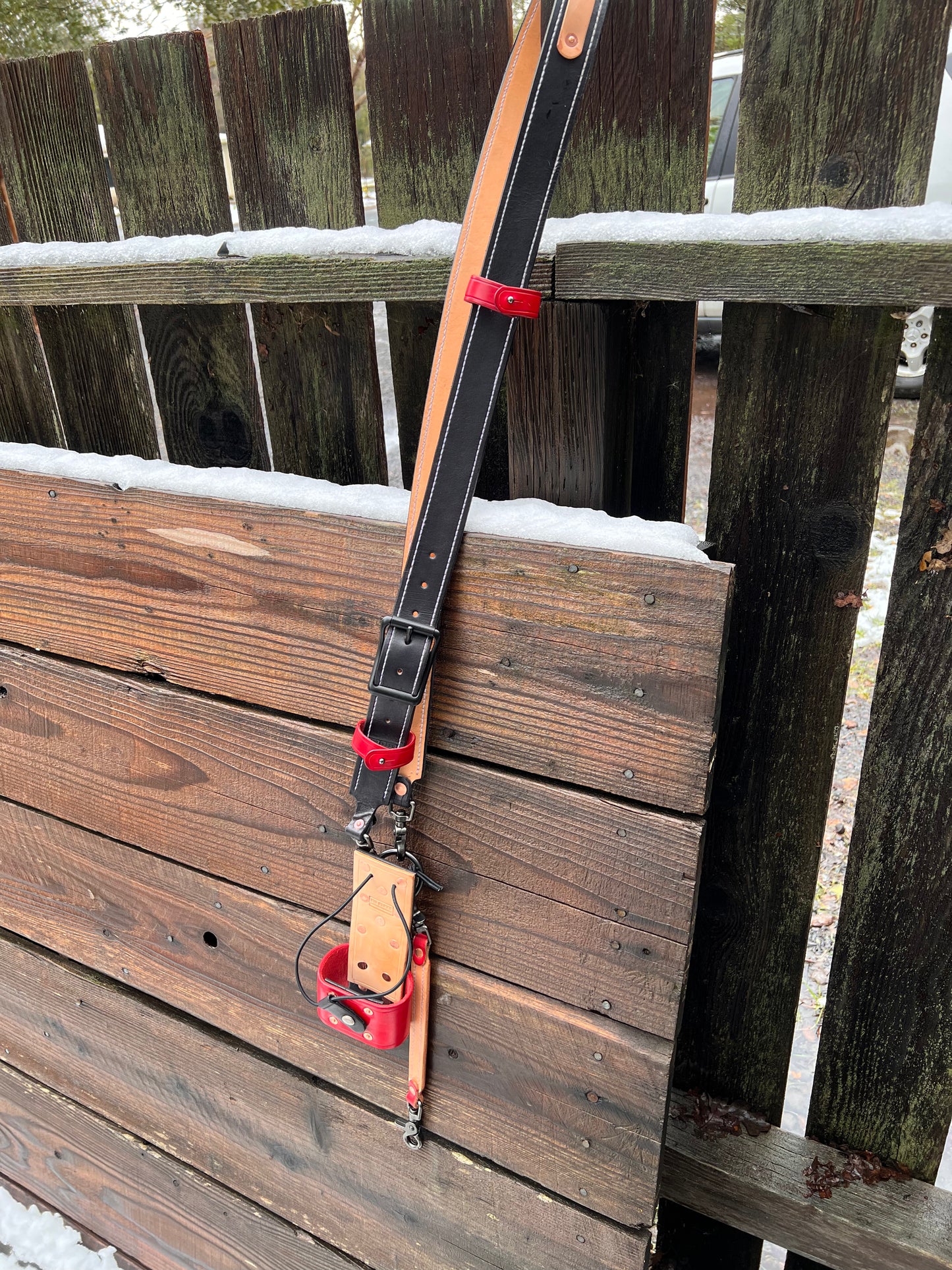 Radio Strap with Holster