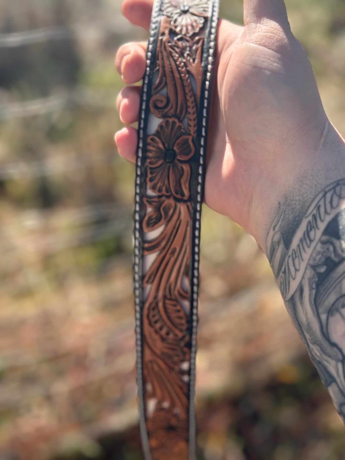 Custom Filigree Belt