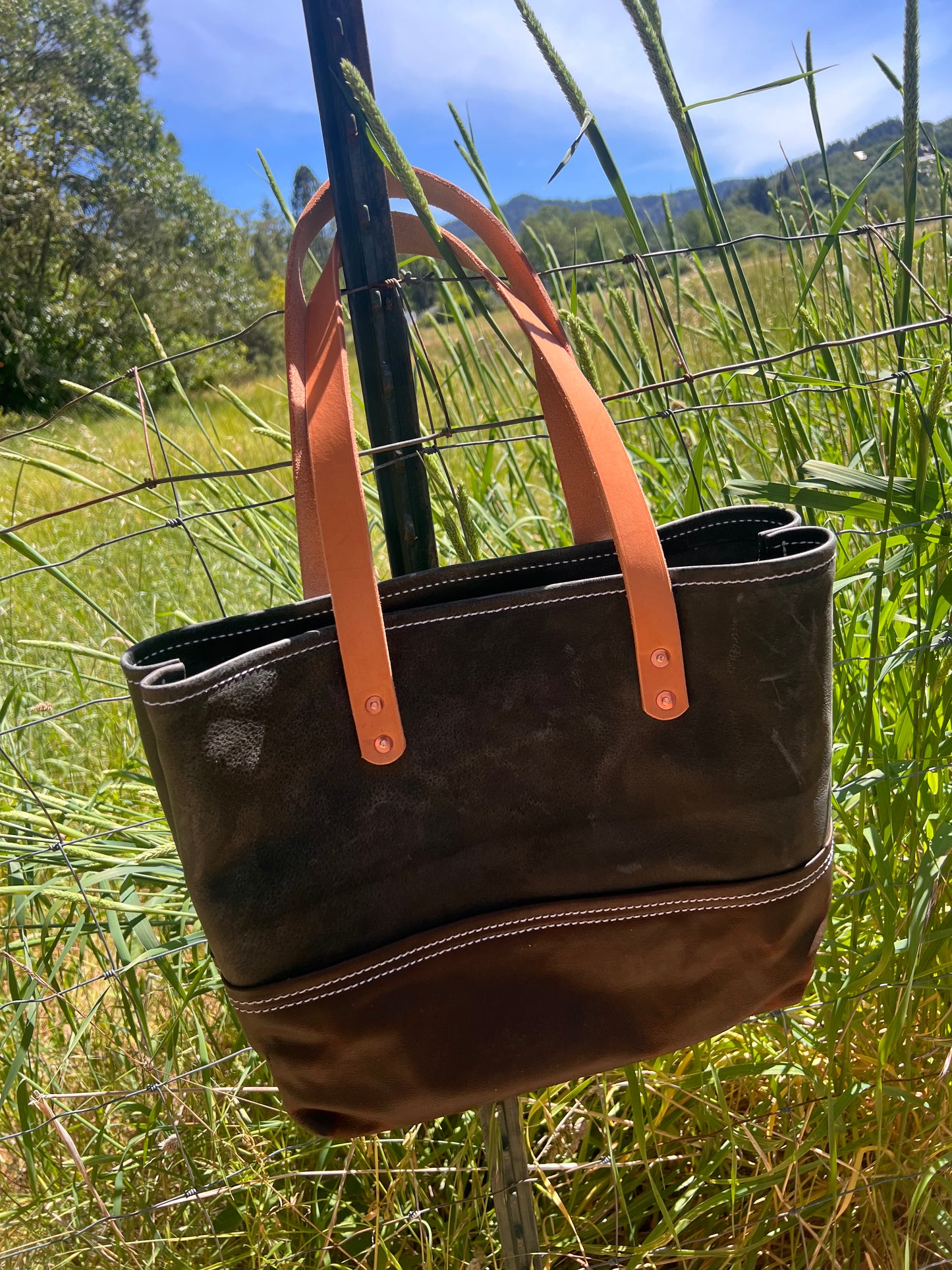 Leather Tote Bag