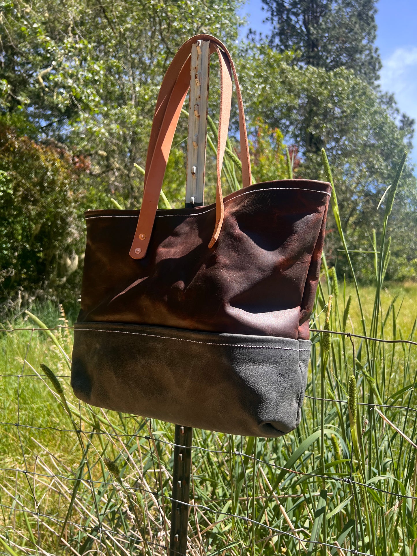 Leather Tote Bag