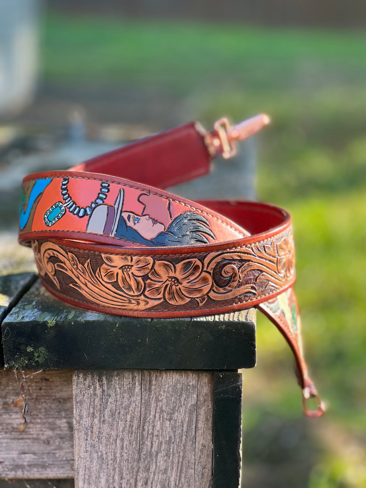 Custom Leather Purse strap – Big Creek Leatherworks