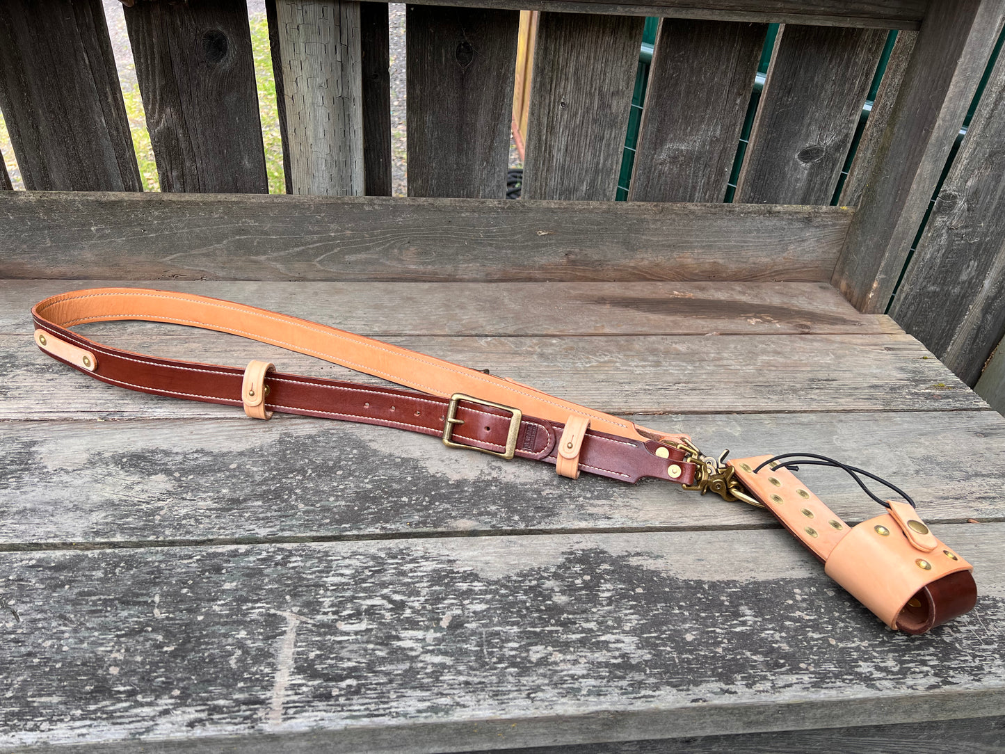 Custom Radio Strap with Holster